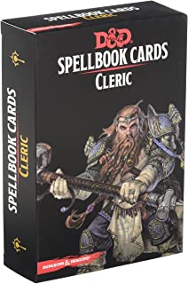 CLERIC SPELLBOOK CARDS