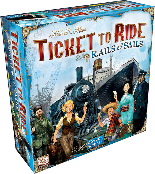 TICKET TO RIDE RAILS AND SAILS