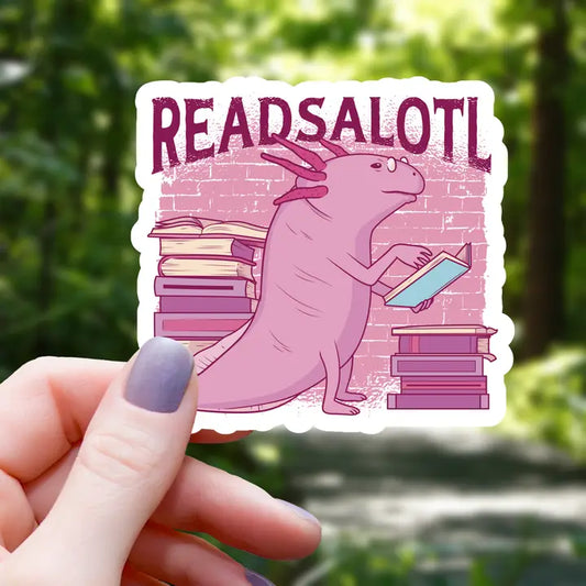 READSALOTL LIBRARIAN STICKER