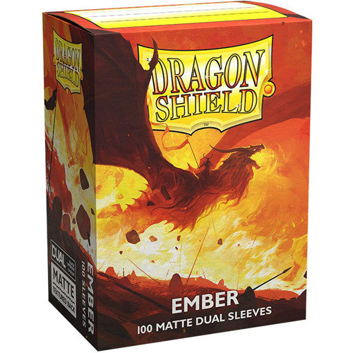 DRAGON SHIELD: DUAL MATTE EMBER SLEEVES (100)