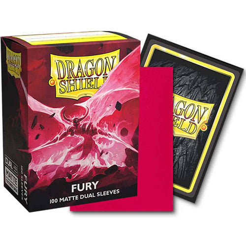 DRAGON SHIELD: DUAL MATTE FURY SLEEVES (100)