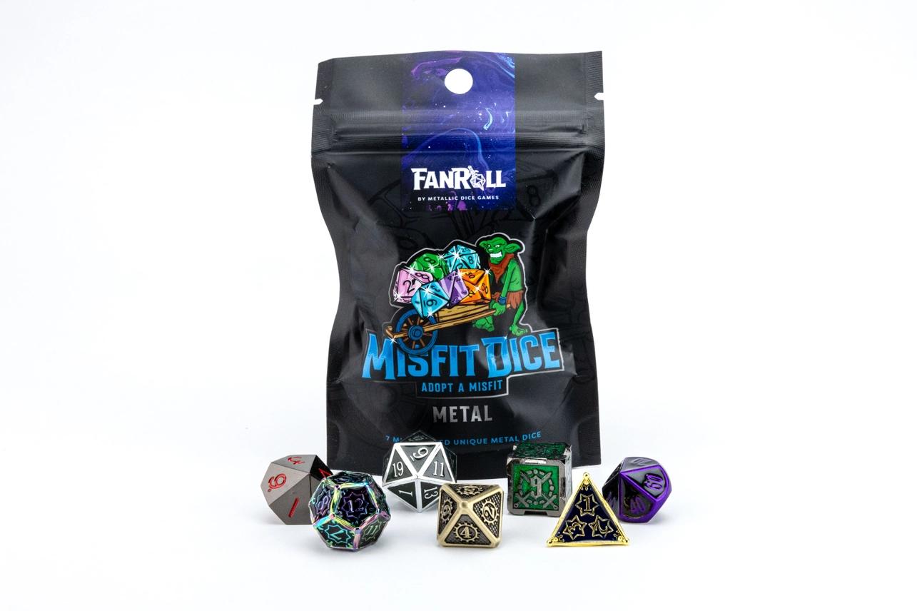 MISFIT METAL DICE SET