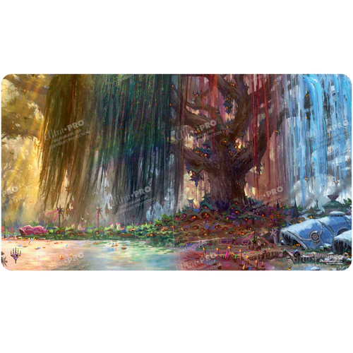 BLOOMBURROW THREE TREE CITY PLAYMAT AR ENHANCED