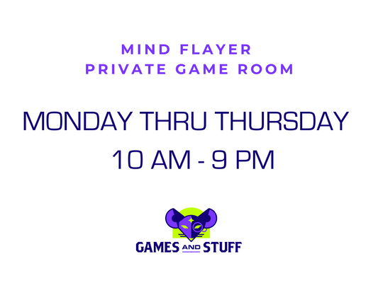 OWLBEAR PRIVATE GAME ROOM - MONDAY THRU THURSDAY FULL DAY