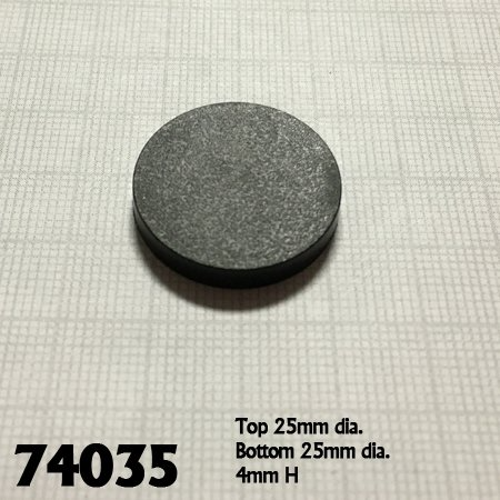 1 INCH STANDARD RPG BASE (20)