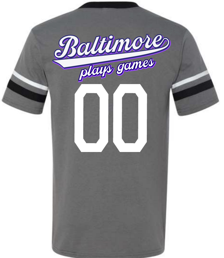 GAMES & STUFF VINTAGE BASEBALL JERSEY