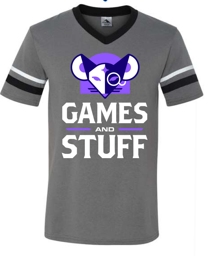 GAMES & STUFF VINTAGE BASEBALL JERSEY