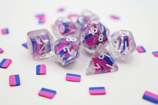 BISEXUAL RESIN DICE SET