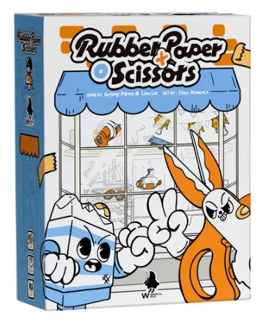 RUBBER PAPER SCISSORS