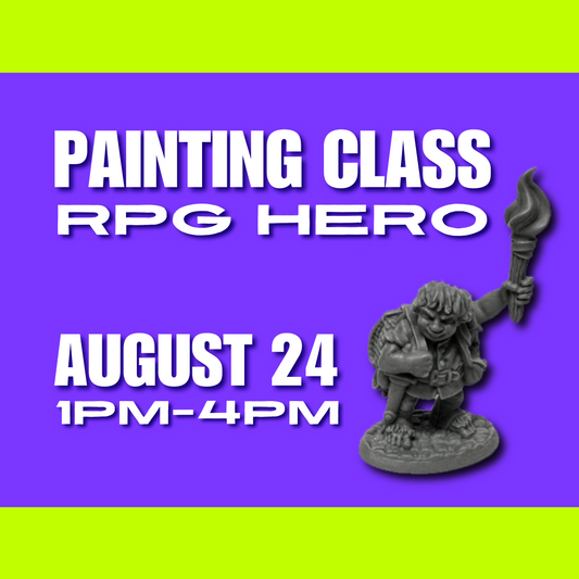 PAINTING CLASS - RPG HERO